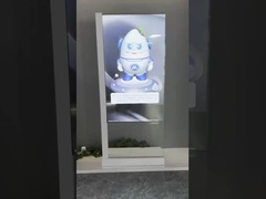 شاشة OLED شفافة داخلية لمراكز التسوق على نطاق واسع 3840 * 2160 أقصى دقة