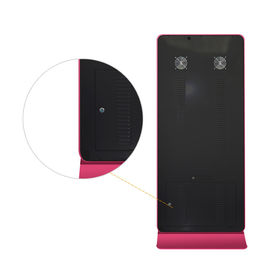 55 Inch Free Standing Digital Signage 4g / Wifi Network Support Optional Color