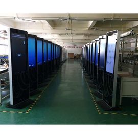 Customized Floor Standing Touch Screen Kiosk 43 Inch Multiple Menu Language