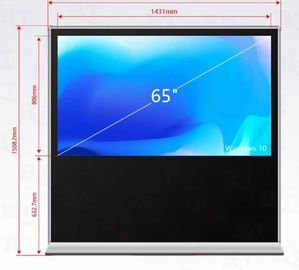High Precision LCD Touch Screen Kiosk Anti Rust 1920 x 1080 Resolution