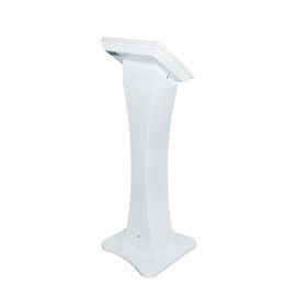 White Self Ordering Kiosk , 22 Inch All In One Digital Signage For Restaurant