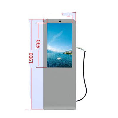 Car Charging Station 3000cd/m2 IP65 LCD Digital Signage 43"