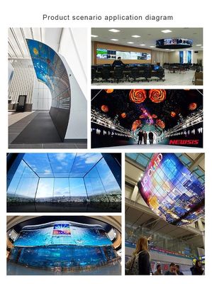 Narrow Bezel 260W 55" 500cd/m2 1920x1080 LCD Video Wall
