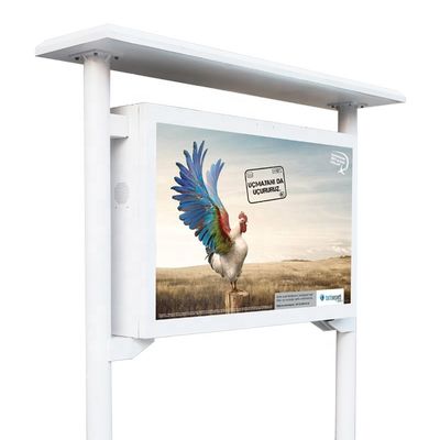 43" 4000cd/m2 2000 Nits Floor Standing Digital Signage 3600W