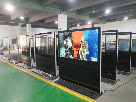 65 Inch Horizontal Query Interactive Digital Signage NTSC