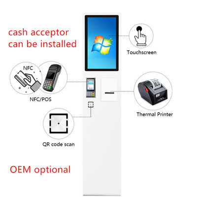 32 Inch entertainment venues restaurant Self Service Payment Kiosk