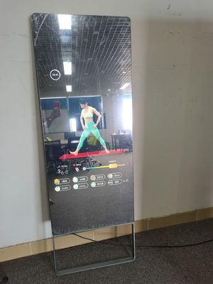 Portable Smart Magic Mirror Digital Signage Display Kiosk 3d Virtual