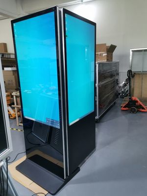 RK3288 55in Interactive Digital Signage Kiosk Double Sided Android 10