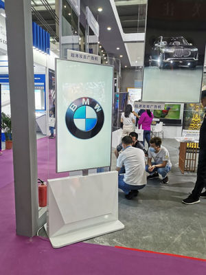 Android 9.1 43in Floor Standing Digital Signage Transparent Oled
