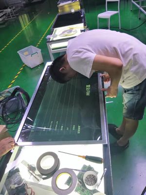 400cd/m2 85in Capacitive LCD Touch Screen Optical Bonding Transparent LCD Display