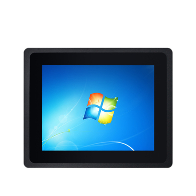 Fanless Touchscreen Embedded Panel PC 12.1 Inch RS232 ATX Switch