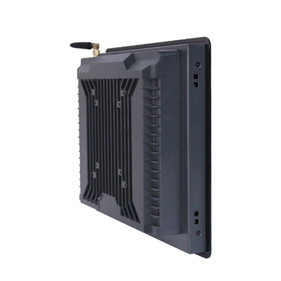 Fanless Touchscreen Embedded Panel PC 12.1 Inch RS232 ATX Switch