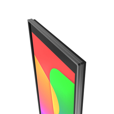 75in Floor Stand Digital Signage Totem LCD Advertising Screens IR PCAP AC110V